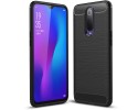Funda Gel Tpu Tipo Carbon Negra para Oppo RX17 Pro