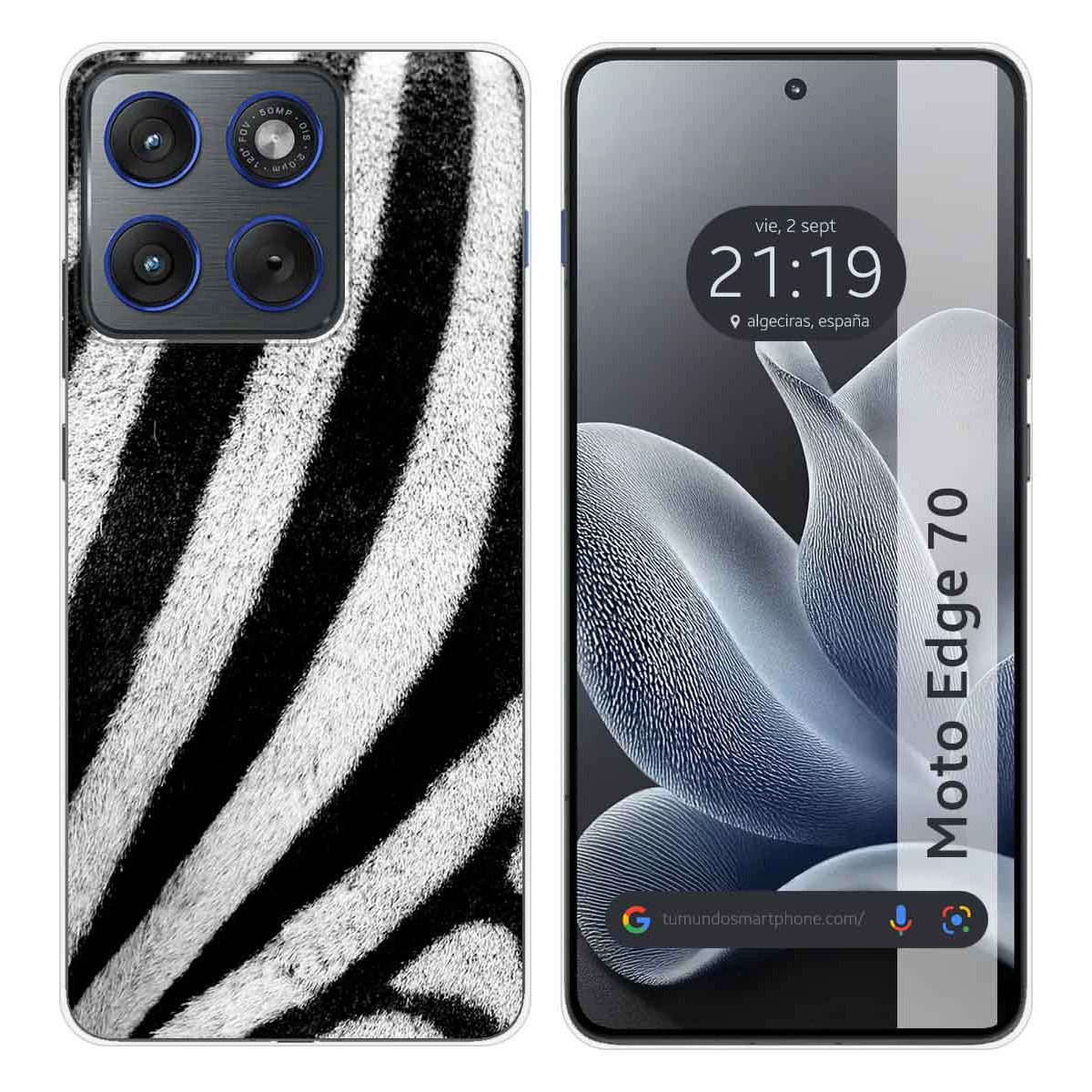 Funda Silicona para Motorola Edge 70 5G diseño...