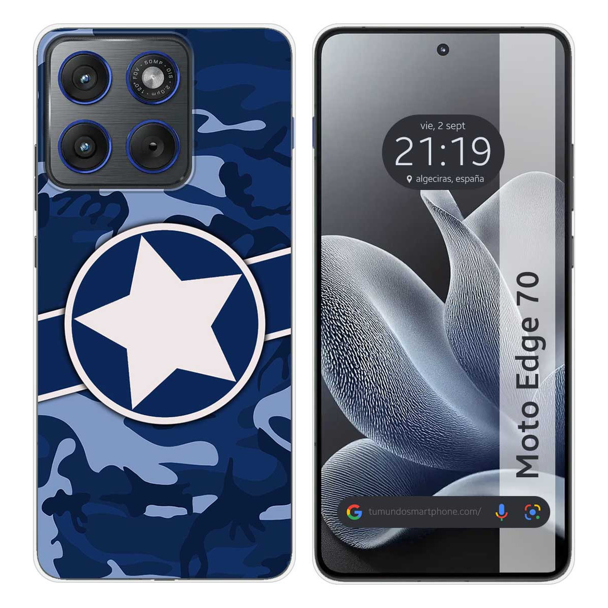 Funda Silicona para Motorola Edge 70 5G diseño...