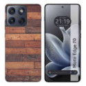 Funda Silicona para Motorola Edge 70 5G diseño Madera 03 Dibujos
