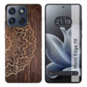 Funda Silicona para Motorola Edge 70 5G diseño Madera 06 Dibujos