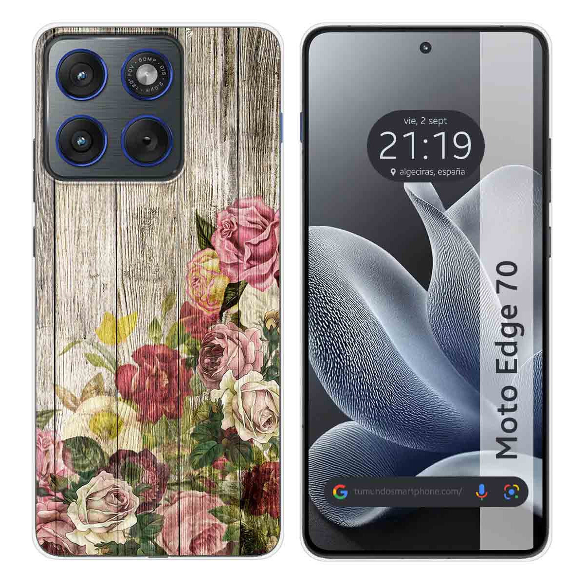 Funda Silicona para Motorola Edge 70 5G diseño...
