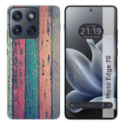 Funda Silicona para Motorola Edge 70 5G diseño Madera 10 Dibujos