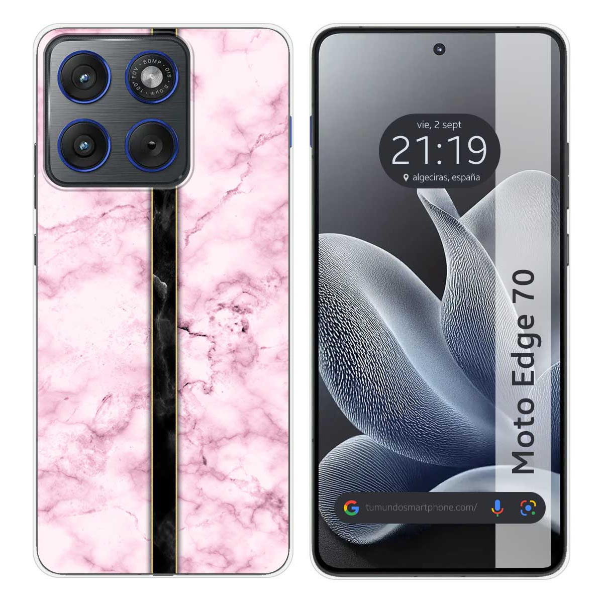 Funda Silicona para Motorola Edge 70 5G diseño...