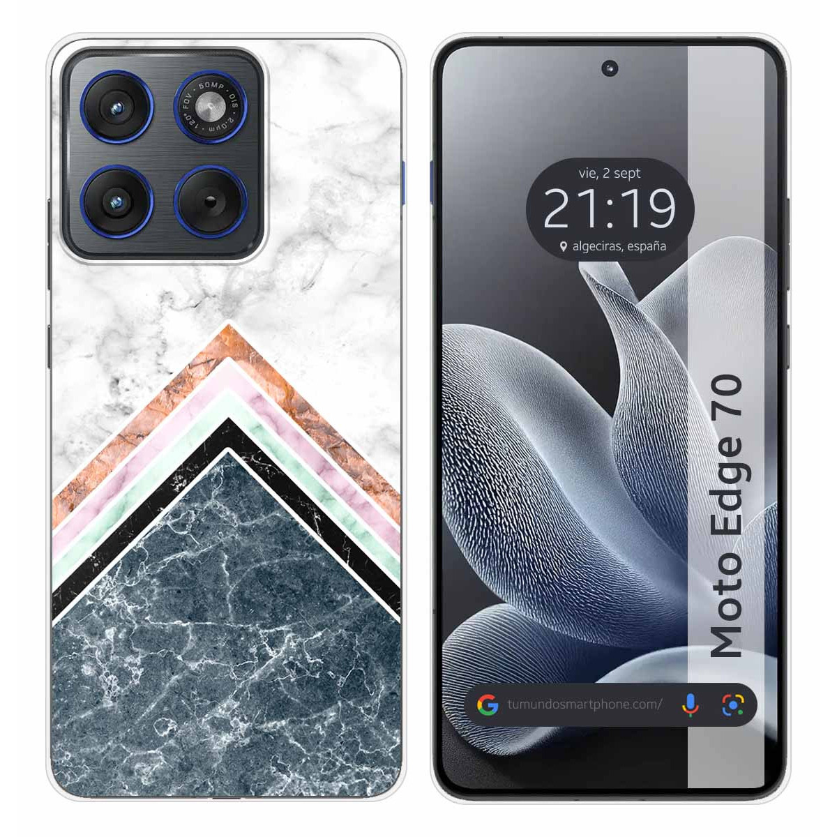 Funda Silicona para Motorola Edge 70 5G diseño...