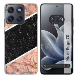 Funda Silicona para Motorola Edge 70 5G diseño Mármol 07...