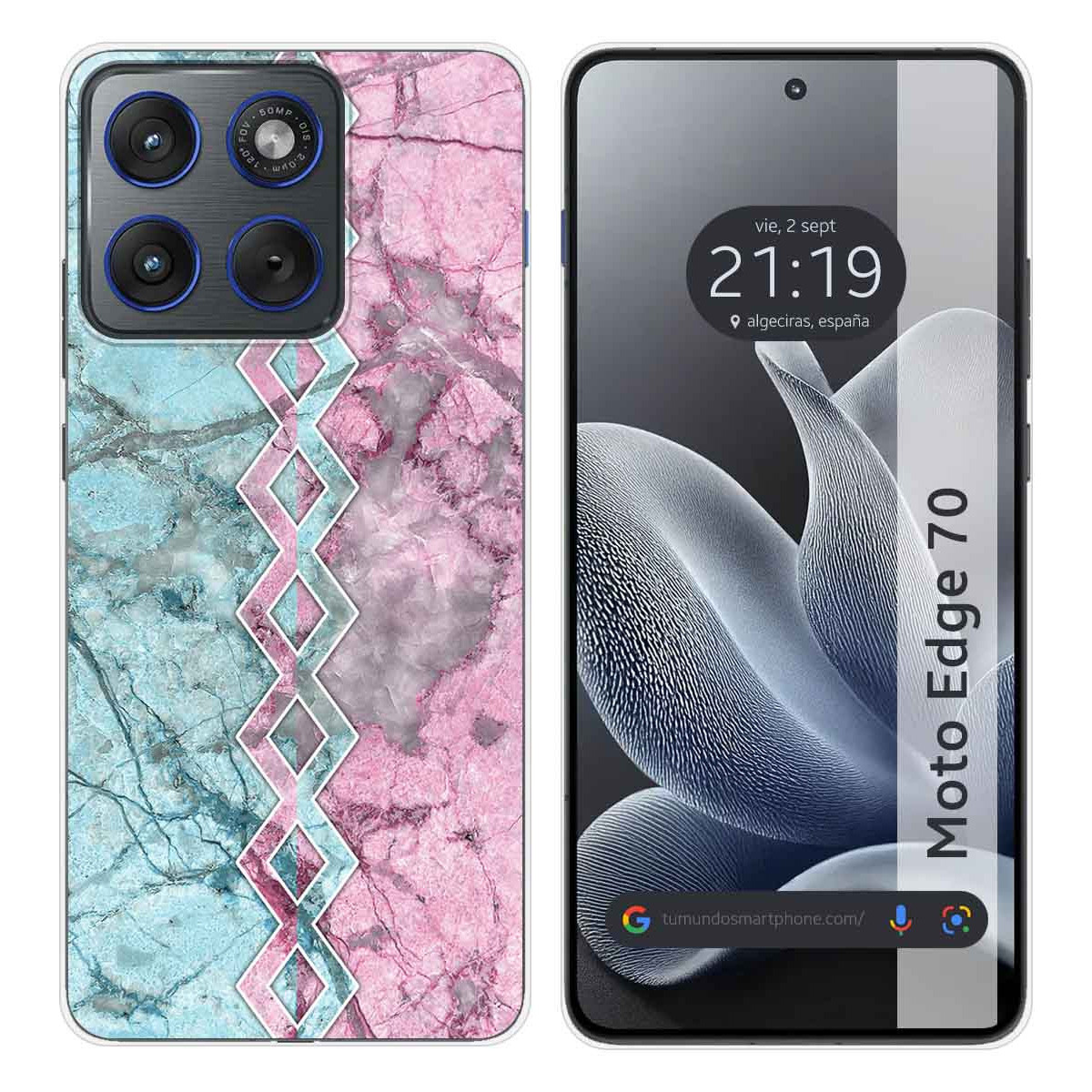 Funda Silicona para Motorola Edge 70 5G diseño...