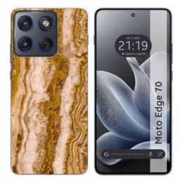 Funda Silicona para Motorola Edge 70 5G diseño Mármol 10...