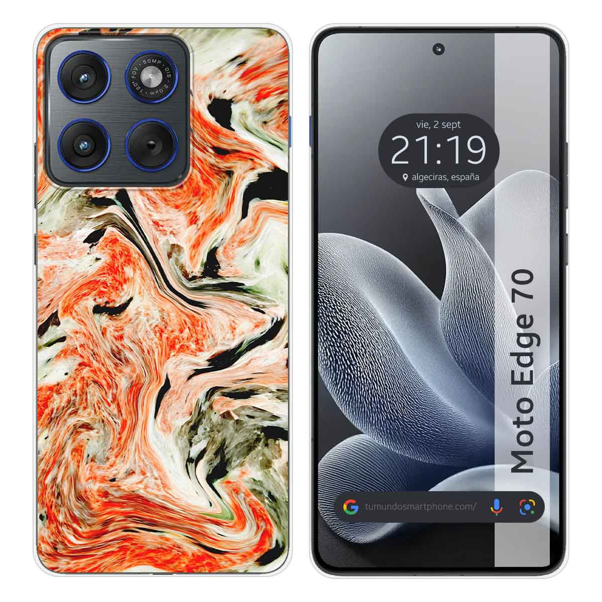 Funda Silicona para Motorola Edge 70 5G diseño...