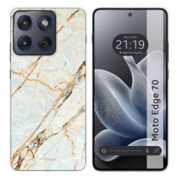Funda Silicona para Motorola Edge 70 5G diseño Mármol 13...