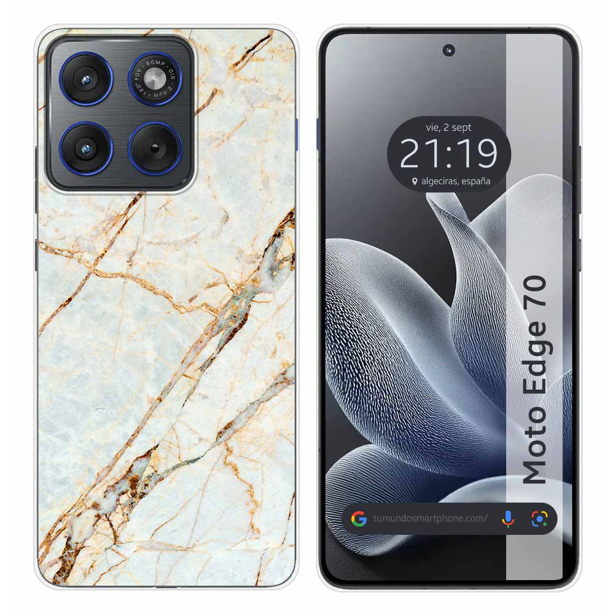 Funda Silicona para Motorola Edge 70 5G diseño...