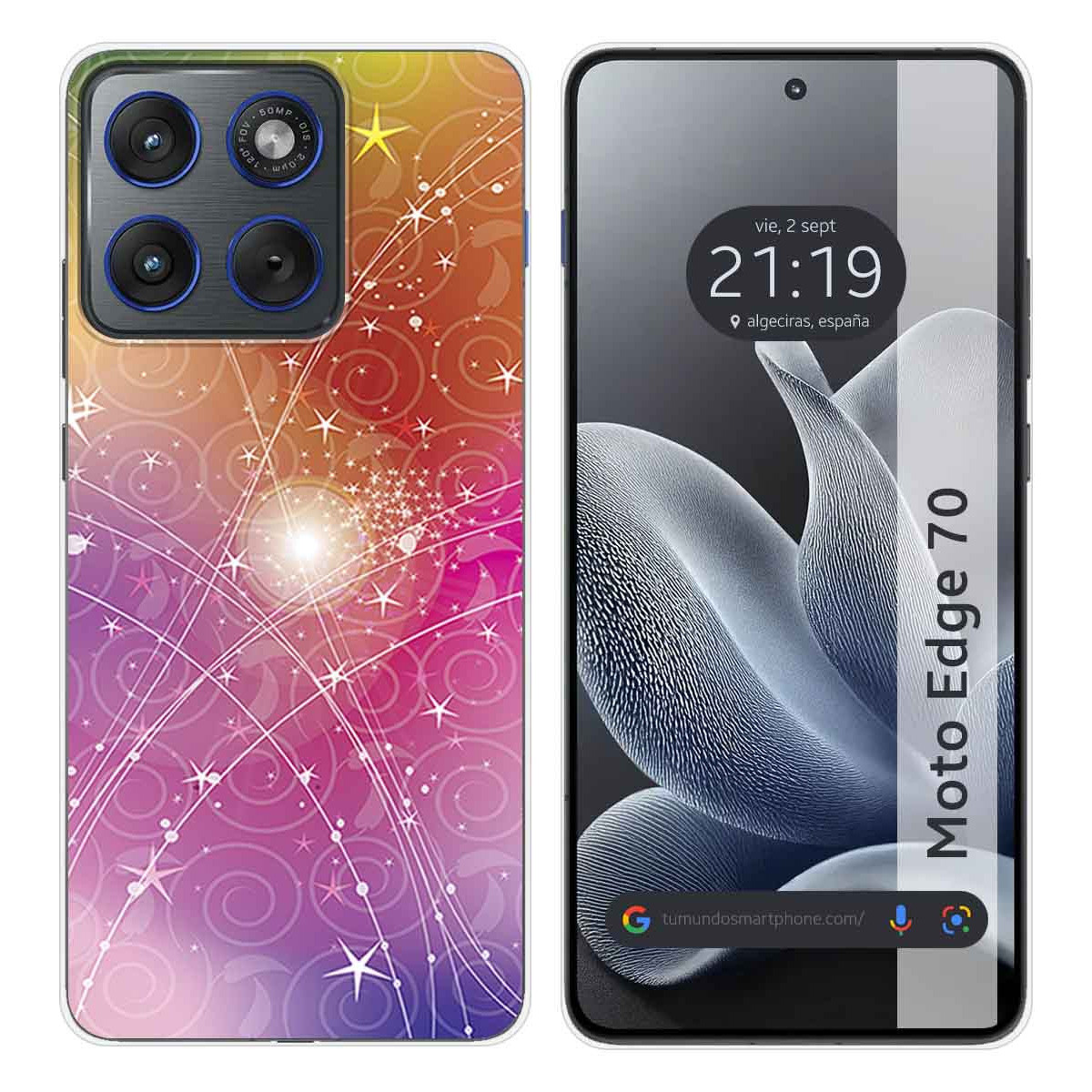 Funda Silicona para Motorola Edge 70 5G diseño...