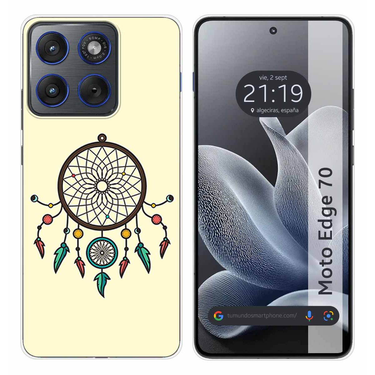 Funda Silicona para Motorola Edge 70 5G diseño...