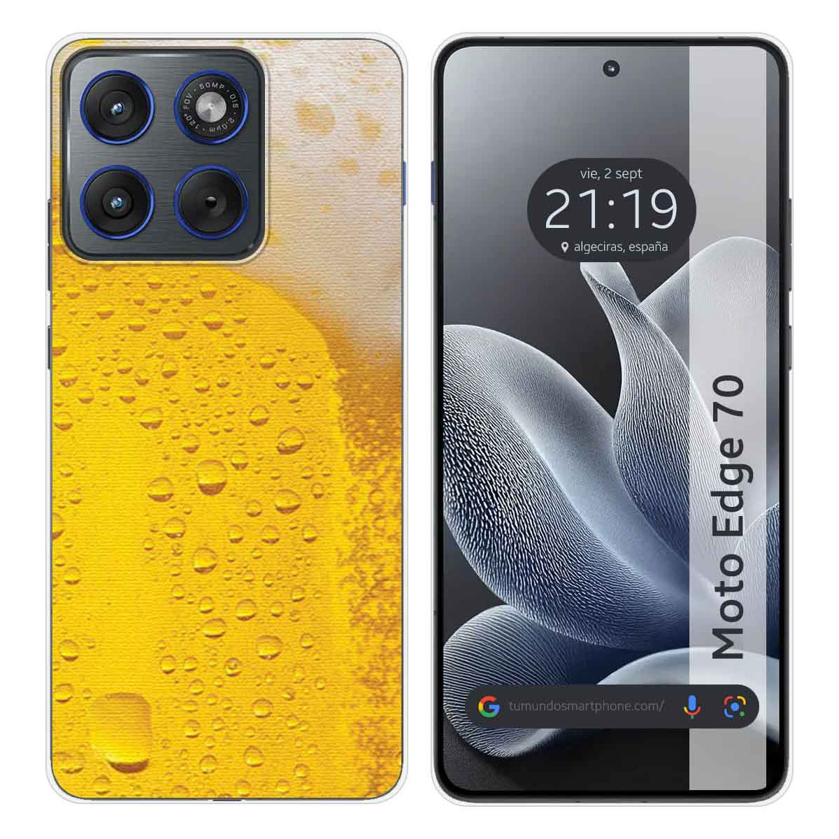 Funda Silicona para Motorola Edge 70 5G diseño...