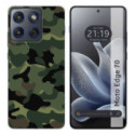 Funda Silicona para Motorola Edge 70 5G diseño Camuflaje Dibujos