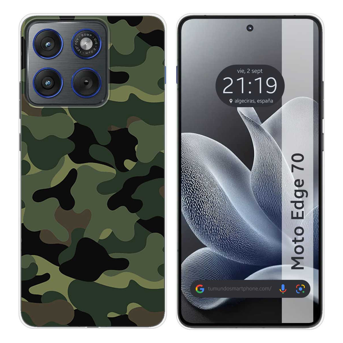 Funda Silicona para Motorola Edge 70 5G diseño...