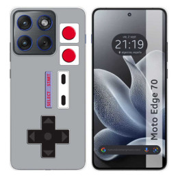 Funda Silicona para Motorola Edge 70 5G diseño Consola...