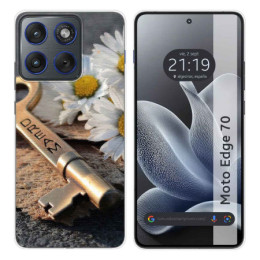 Funda Silicona para Motorola Edge 70 5G diseño Dream Dibujos