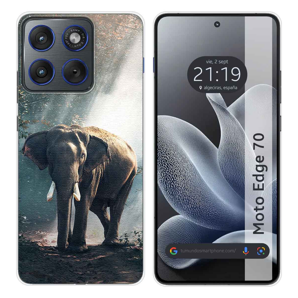 Funda Silicona para Motorola Edge 70 5G diseño...