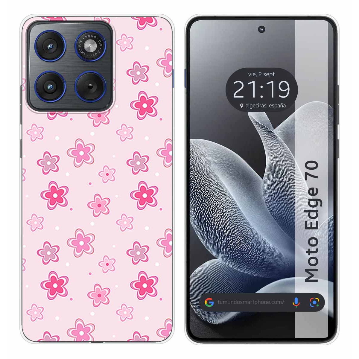 Funda Silicona para Motorola Edge 70 5G diseño...