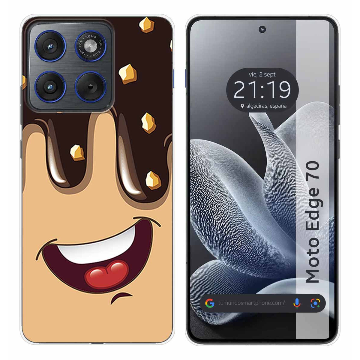 Funda Silicona para Motorola Edge 70 5G diseño...