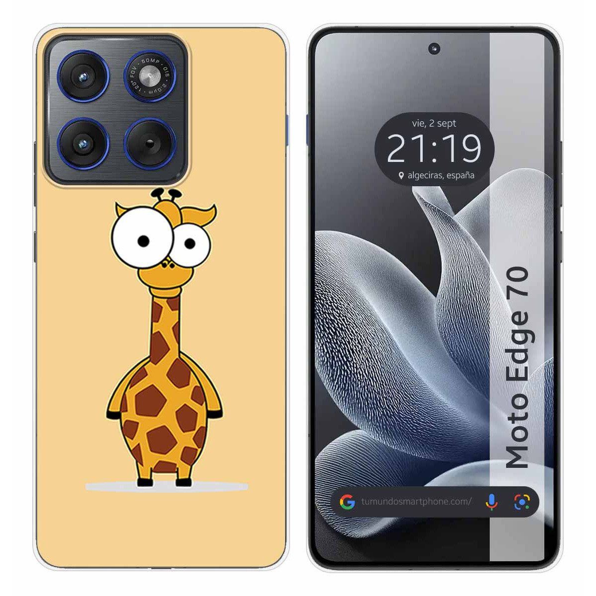 Funda Silicona para Motorola Edge 70 5G diseño...