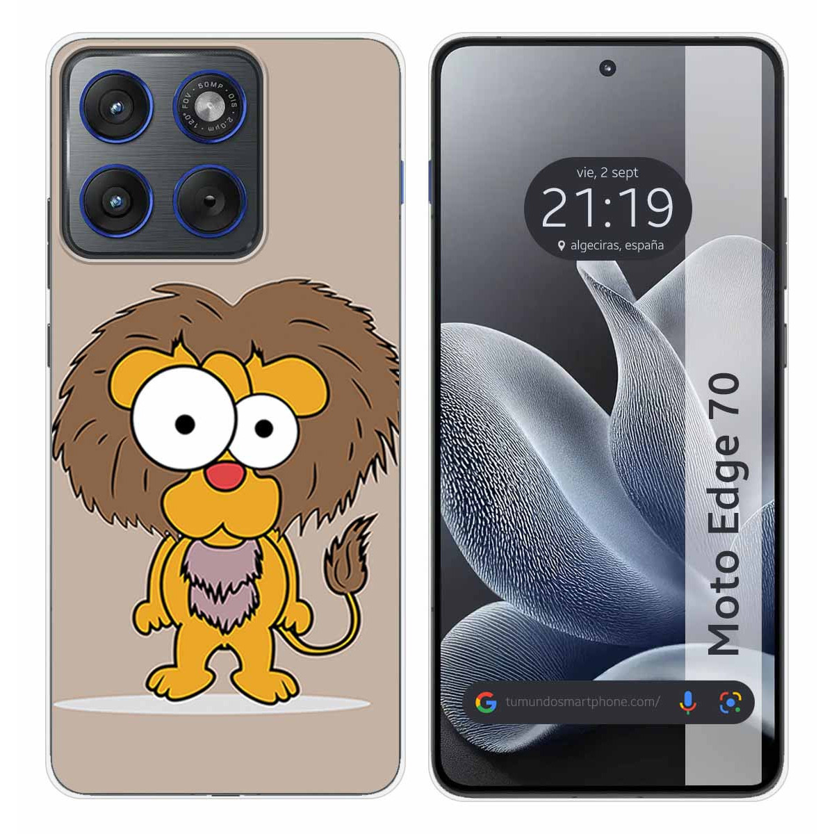 Funda Silicona para Motorola Edge 70 5G diseño...