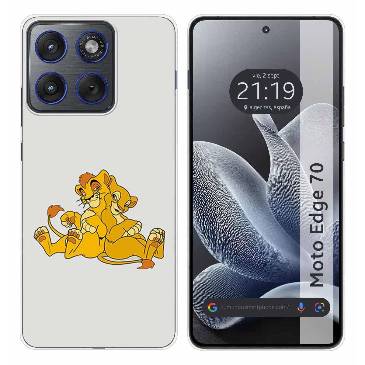 Funda Silicona para Motorola Edge 70 5G diseño...