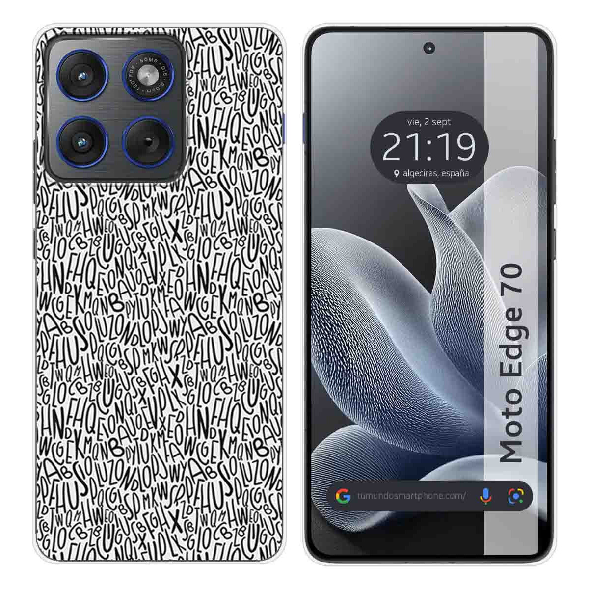 Funda Silicona para Motorola Edge 70 5G diseño...