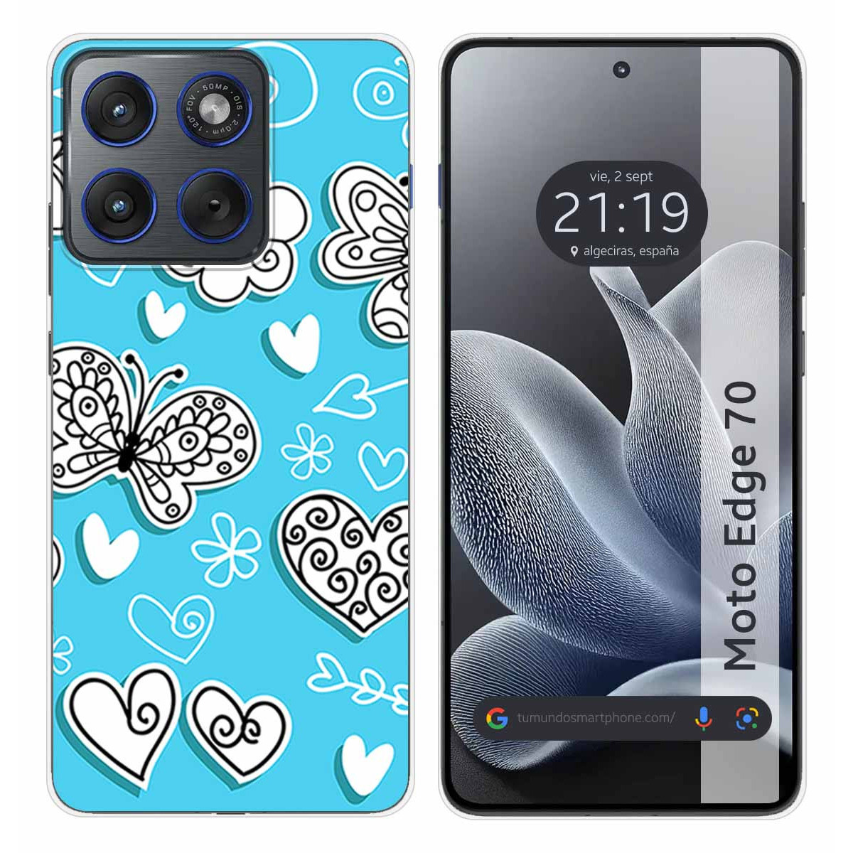 Funda Silicona para Motorola Edge 70 5G diseño...