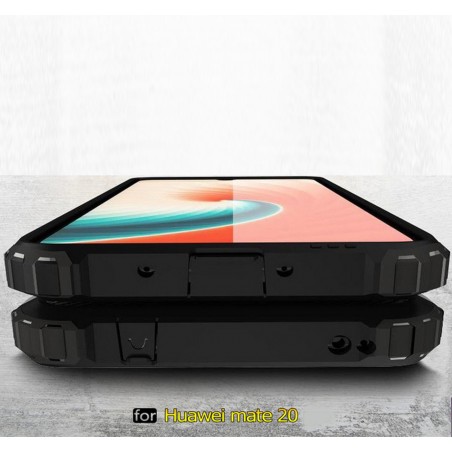 Funda Tipo Hybrid Tough Armor (Pc+Tpu) Negra para Huawei Mate 20