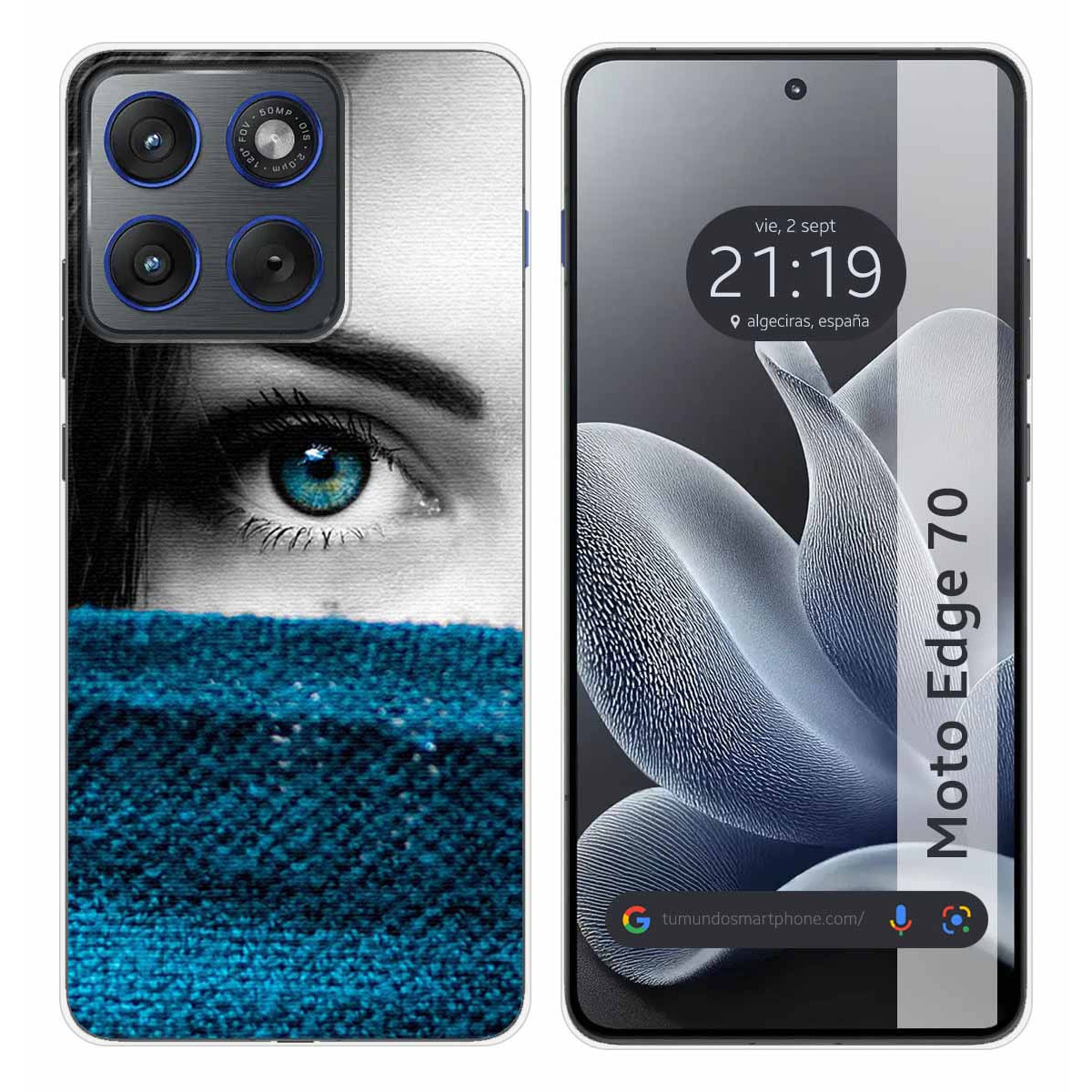 Funda Silicona para Motorola Edge 70 5G diseño...