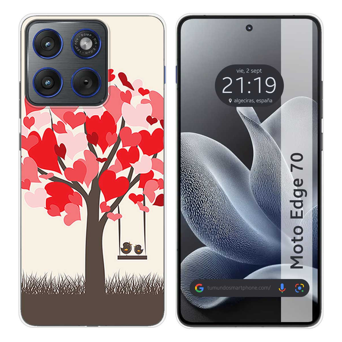 Funda Silicona para Motorola Edge 70 5G diseño...
