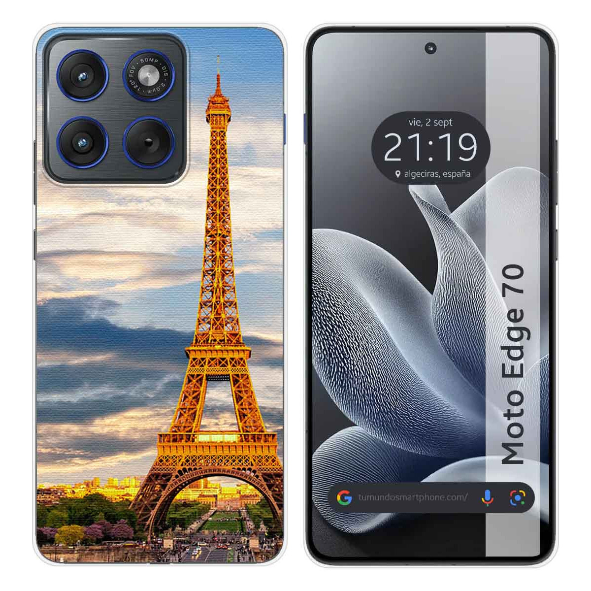 Funda Silicona para Motorola Edge 70 5G diseño...