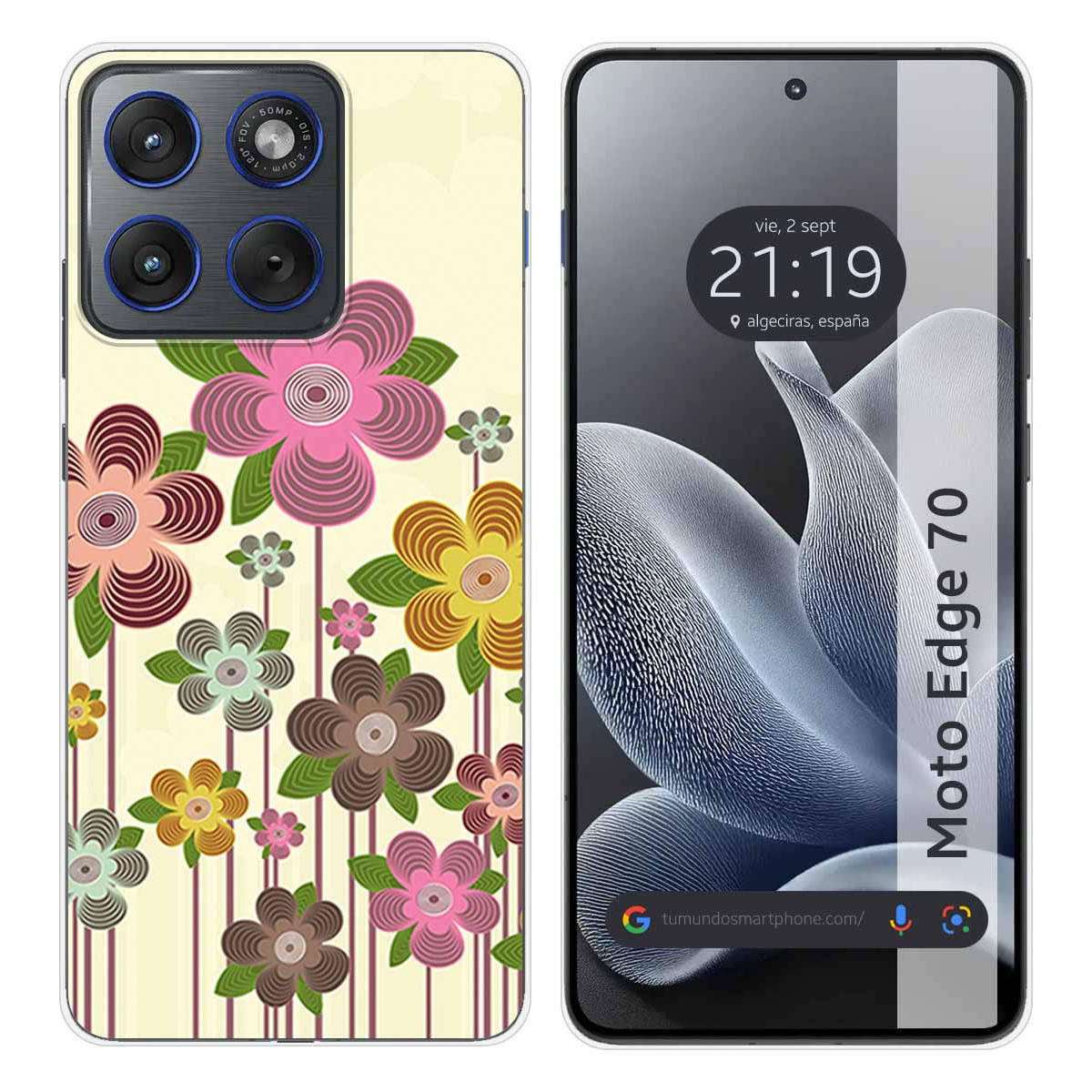 Funda Silicona para Motorola Edge 70 5G diseño...