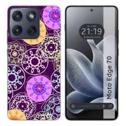 Funda Silicona para Motorola Edge 70 5G diseño Radial...