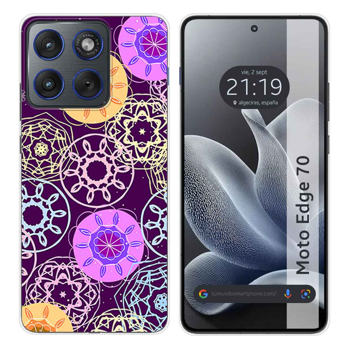 Funda Silicona para Motorola Edge 70 5G diseño...