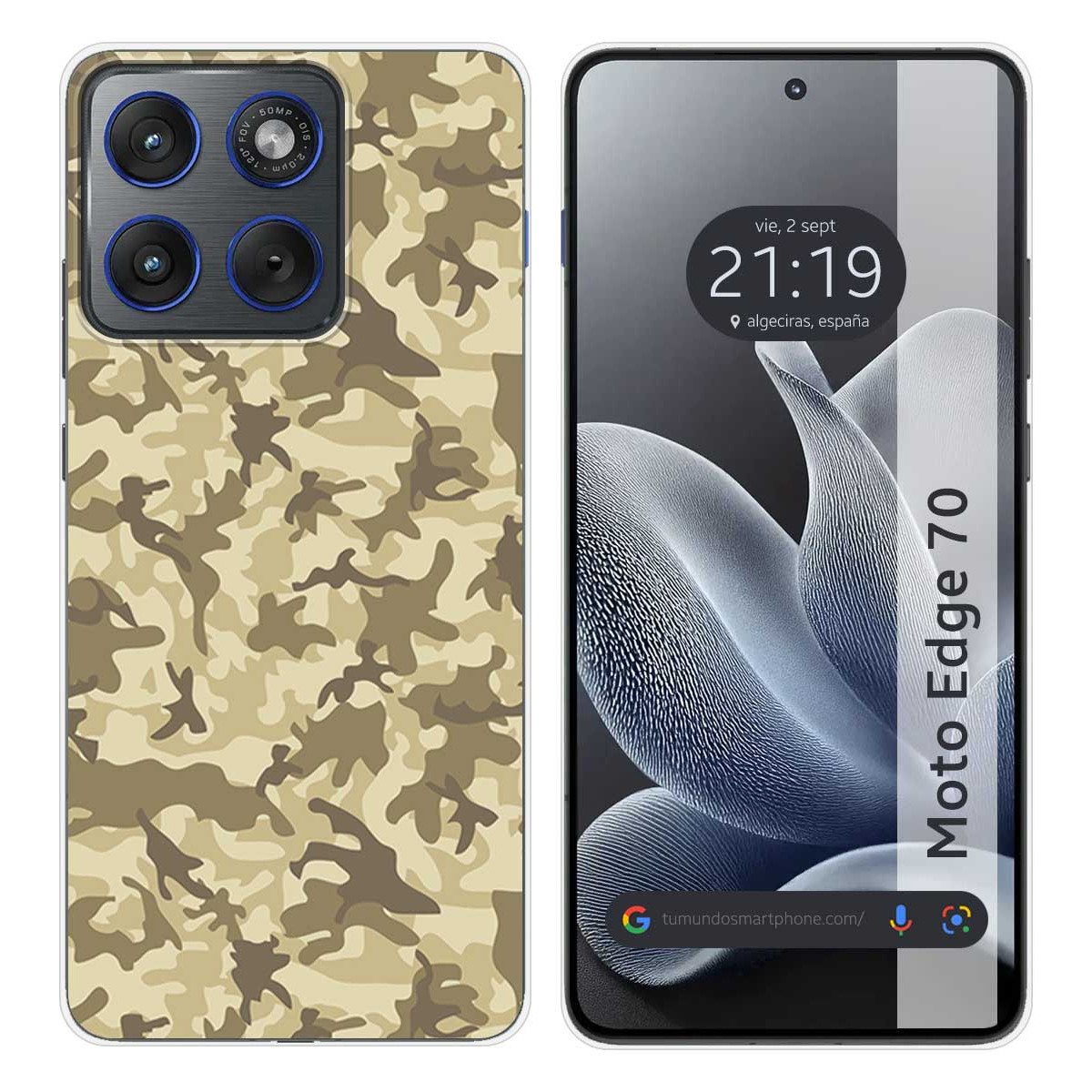 Funda Silicona para Motorola Edge 70 5G diseño...