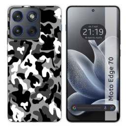 Funda Silicona para Motorola Edge 70 5G diseño Snow...