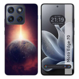 Funda Silicona para Motorola Edge 70 5G diseño Tierra...