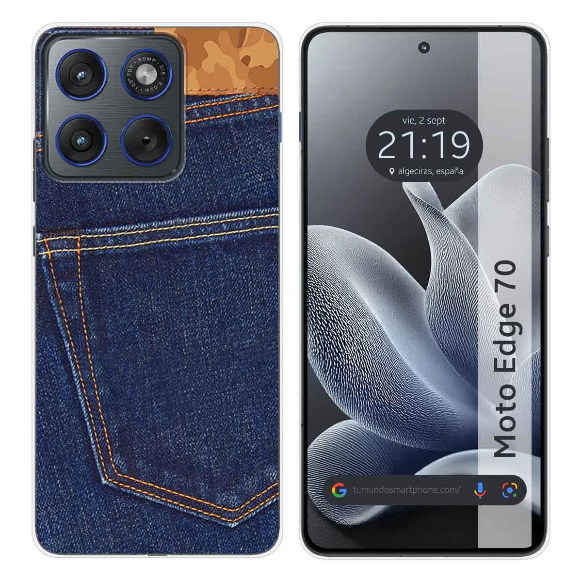 Funda Silicona para Motorola Edge 70 5G diseño...