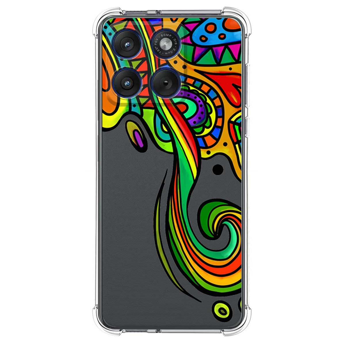 Funda Silicona Antigolpes para Motorola Edge 70...