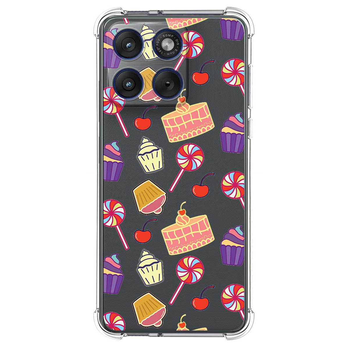 Funda Silicona Antigolpes para Motorola Edge 70...