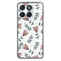 Funda Silicona Antigolpes para Motorola Edge 70 5G diseño Flores 01 Dibujos