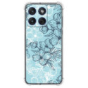 Funda Silicona Antigolpes para Motorola Edge 70 5G diseño Flores 03 Dibujos