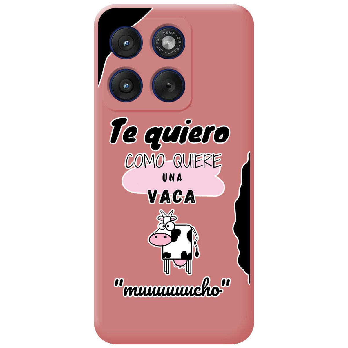 Funda Silicona Líquida Rosa para Motorola Edge...
