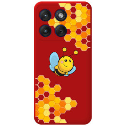 Funda Silicona Líquida Roja para Motorola Edge 70 5G...