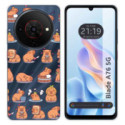 Funda Silicona Transparente para Zte Blade A76 5G diseño Capibara 01 Dibujos