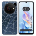 Funda Silicona Transparente para Zte Blade A76 5G diseño Araña Dibujos