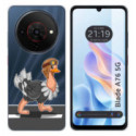 Funda Silicona Transparente para Zte Blade A76 5G diseño Avestruz Dibujos